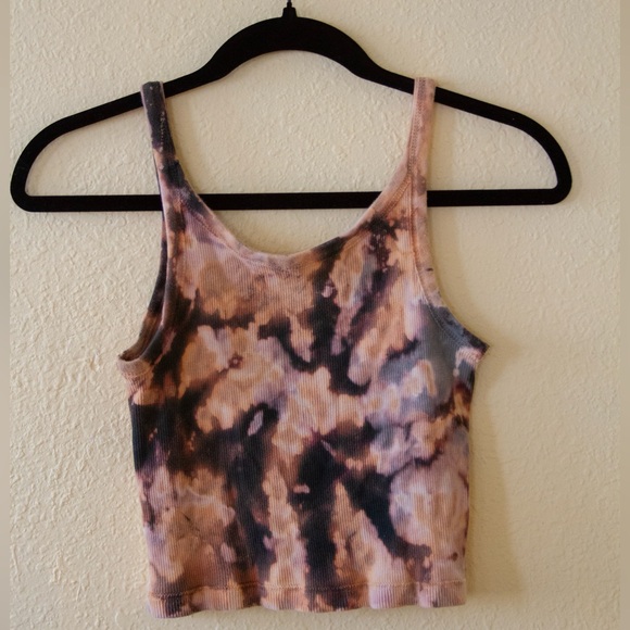 NWOT Bleach Dyed Brandy Melville Tank Top - Picture 2 of 8